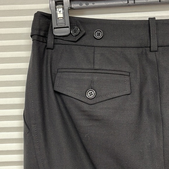 BCBGMaxazria Black Wool Fish Tail Pencil Skirt Size 2 - Picture 3 of 6